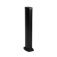 Snap-On мини-колонна алюминиевая с крышкой из пластика, 2 секции, высота 0,68 метра, цвет черный | код 653025 |  Legrand